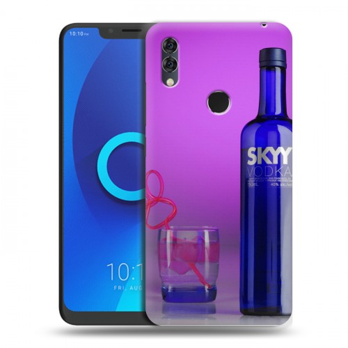 Дизайнерский силиконовый чехол для Alcatel 5V Skyy Vodka