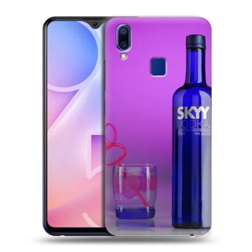 Дизайнерский пластиковый чехол для Vivo Y95 Skyy Vodka