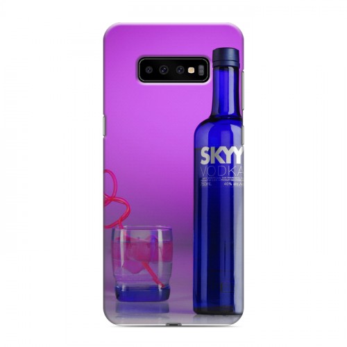 Дизайнерский пластиковый чехол для Samsung Galaxy S10 Plus Skyy Vodka