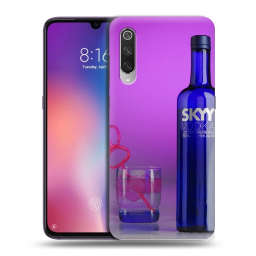 Дизайнерский силиконовый с усиленными углами чехол для Xiaomi Mi9 Skyy Vodka