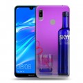 Дизайнерский пластиковый чехол для Huawei Y6 (2019) Skyy Vodka