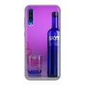 Дизайнерский силиконовый чехол для Samsung Galaxy A50 Skyy Vodka