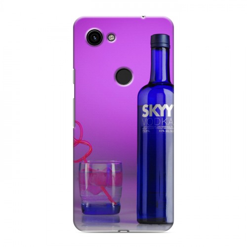 Дизайнерский пластиковый чехол для Google Pixel 3a Skyy Vodka