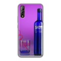 Дизайнерский силиконовый с усиленными углами чехол для Vivo V17 Neo Skyy Vodka