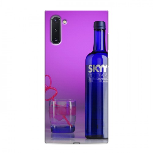 Дизайнерский силиконовый чехол для Samsung Galaxy Note 10 Skyy Vodka