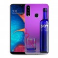 Дизайнерский пластиковый чехол для Samsung Galaxy A20s Skyy Vodka