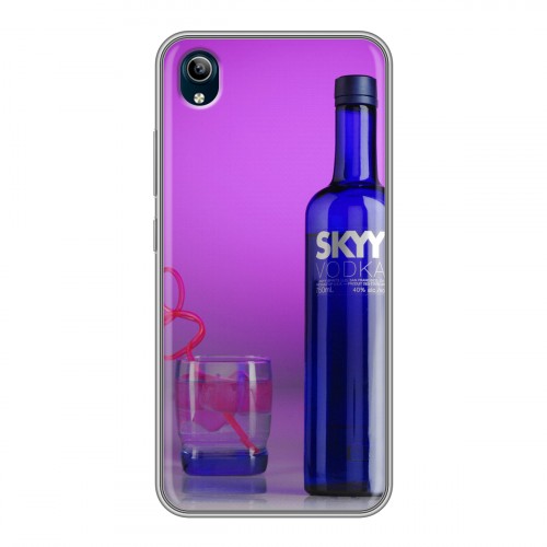 Дизайнерский силиконовый чехол для Vivo Y91C Skyy Vodka