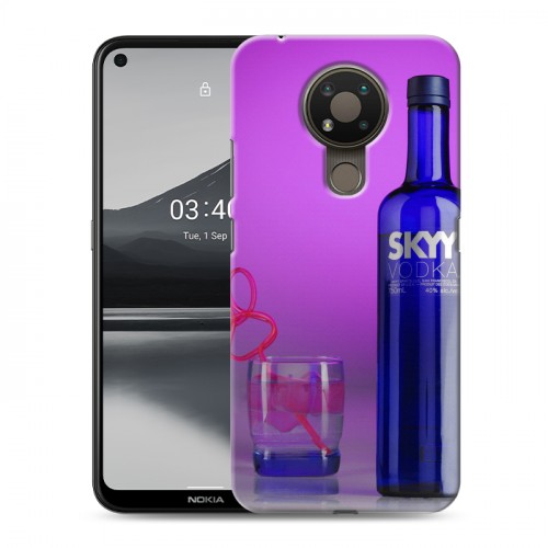 Дизайнерский силиконовый чехол для Nokia 3.4 Skyy Vodka