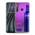 Дизайнерский пластиковый чехол для HTC Desire 20 Pro Skyy Vodka