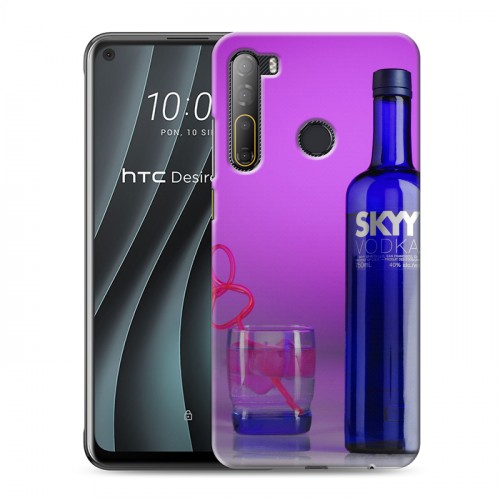 Дизайнерский пластиковый чехол для HTC Desire 20 Pro Skyy Vodka