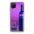 Дизайнерский силиконовый чехол для Samsung Galaxy A12 Skyy Vodka