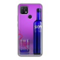 Дизайнерский силиконовый чехол для OPPO A15 Skyy Vodka