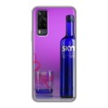 Дизайнерский силиконовый чехол для Vivo Y31 Skyy Vodka