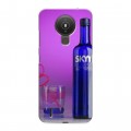 Дизайнерский силиконовый чехол для Nokia 1.4 Skyy Vodka