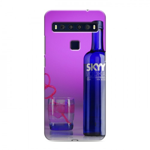 Дизайнерский пластиковый чехол для TCL 10L Skyy Vodka