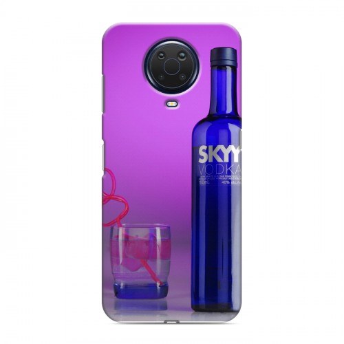 Дизайнерский пластиковый чехол для Nokia G20 Skyy Vodka