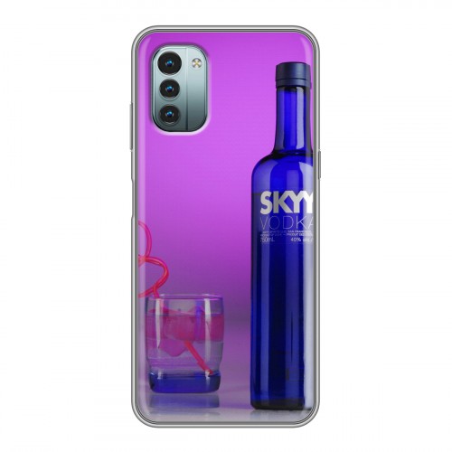 Дизайнерский силиконовый чехол для Nokia G11 Skyy Vodka