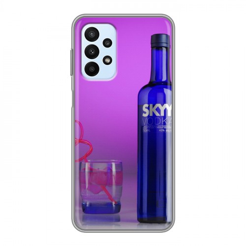 Дизайнерский силиконовый чехол для Samsung Galaxy A23 Skyy Vodka