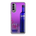 Дизайнерский силиконовый чехол для Wiko T50 Skyy Vodka