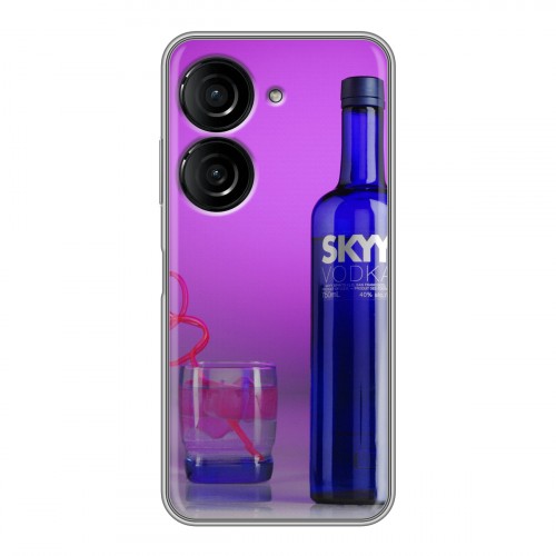 Дизайнерский силиконовый чехол для ASUS ZenFone 9 Skyy Vodka