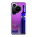 Дизайнерский силиконовый чехол для Huawei Pura 70 Pro Skyy Vodka