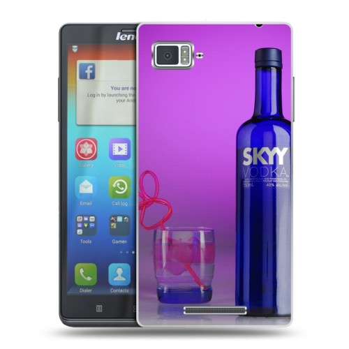 Дизайнерский пластиковый чехол для Lenovo Vibe Z Skyy Vodka