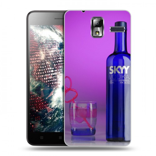 Дизайнерский силиконовый чехол для Lenovo S580 Ideaphone Skyy Vodka