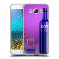 Дизайнерский пластиковый чехол для Samsung Galaxy E5 Skyy Vodka