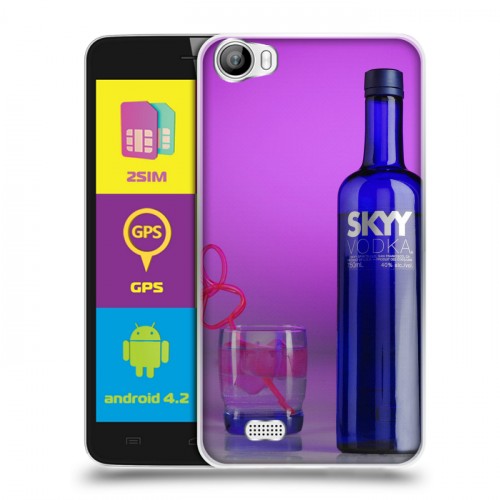 Дизайнерский пластиковый чехол для Explay Rio Skyy Vodka