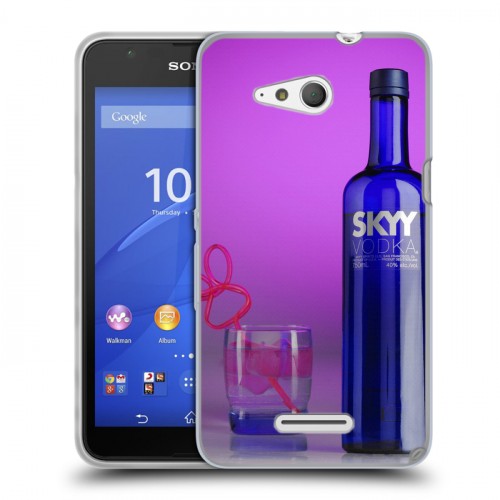 Дизайнерский пластиковый чехол для Sony Xperia E4g Skyy Vodka