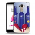 Дизайнерский пластиковый чехол для LG G4 Stylus Skyy Vodka