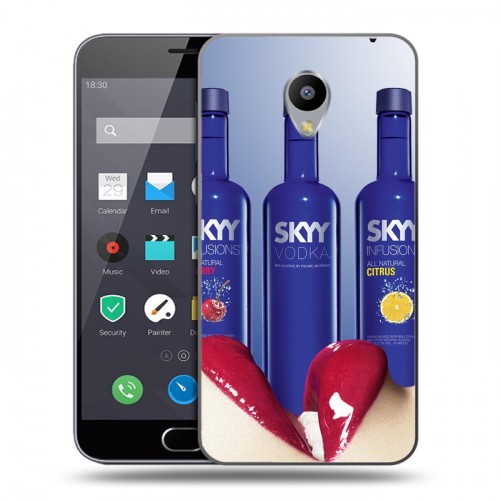 Дизайнерский пластиковый чехол для Meizu M2 Note Skyy Vodka