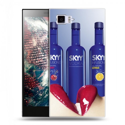 Дизайнерский силиконовый чехол для Lenovo Vibe Z2 Skyy Vodka