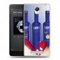 Дизайнерский пластиковый чехол для Xiaomi RedMi Note 2 Skyy Vodka