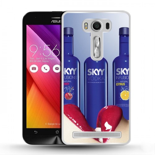 Дизайнерский пластиковый чехол для ASUS Zenfone 2 Laser Skyy Vodka