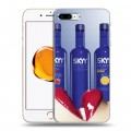 Дизайнерский пластиковый чехол для Iphone 7 Plus / 8 Plus Skyy Vodka