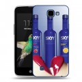 Дизайнерский пластиковый чехол для LG K4 Skyy Vodka