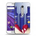 Дизайнерский пластиковый чехол для Lenovo Moto G Skyy Vodka