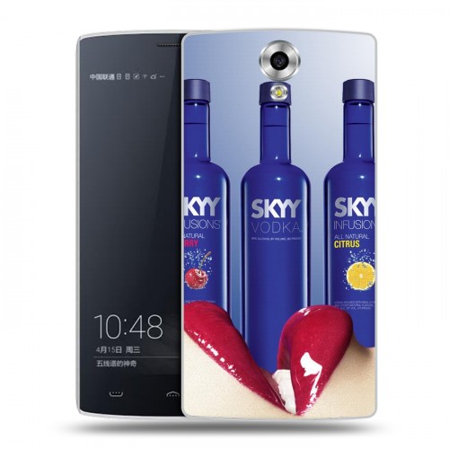 Дизайнерский силиконовый чехол для Homtom HT7 Skyy Vodka