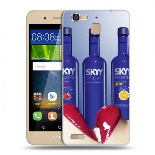 Дизайнерский пластиковый чехол для Huawei GR3 Skyy Vodka