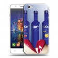 Дизайнерский силиконовый чехол для BQ Amsterdam Skyy Vodka