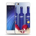 Дизайнерский силиконовый чехол для Xiaomi RedMi 4A Skyy Vodka