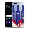 Дизайнерский пластиковый чехол для Huawei P10 Skyy Vodka