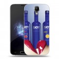 Дизайнерский пластиковый чехол для Doogee X9 Pro Skyy Vodka