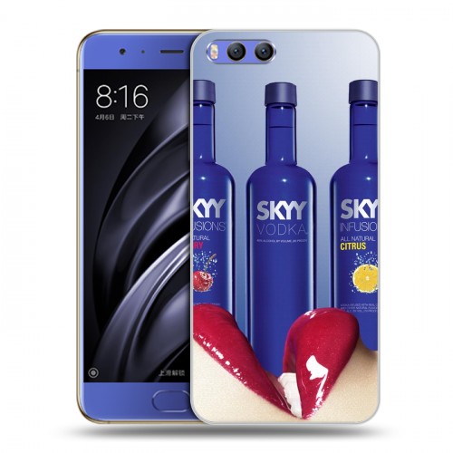 Дизайнерский пластиковый чехол для Xiaomi Mi6 Skyy Vodka