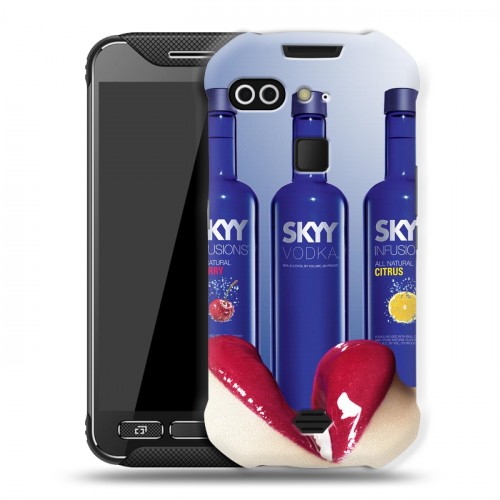 Дизайнерский силиконовый чехол для AGM X2 Skyy Vodka