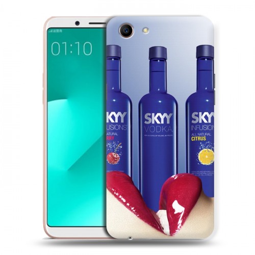 Дизайнерский пластиковый чехол для OPPO A83 Skyy Vodka