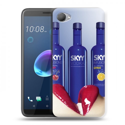 Дизайнерский пластиковый чехол для HTC Desire 12 Skyy Vodka