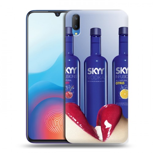 Дизайнерский пластиковый чехол для Vivo V11 Skyy Vodka