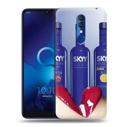 Дизайнерский пластиковый чехол для Alcatel 3 (2019) Skyy Vodka